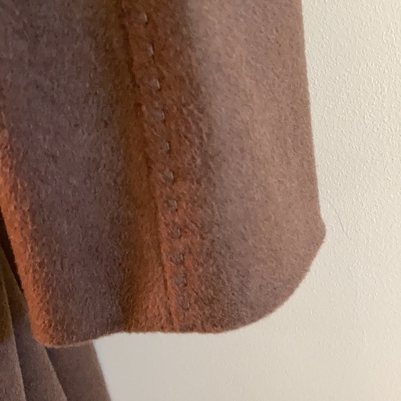 Weekend Max Mara 2  button (side to side)front tie belt/ coat color cocoa - Picture 6 of 16